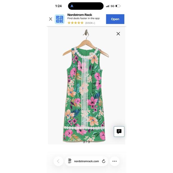 Eliza J Sleeveless Floral Embroidered Lace Trim A-Line Sheath dress Size 14 NWOT - Picture 4 of 12